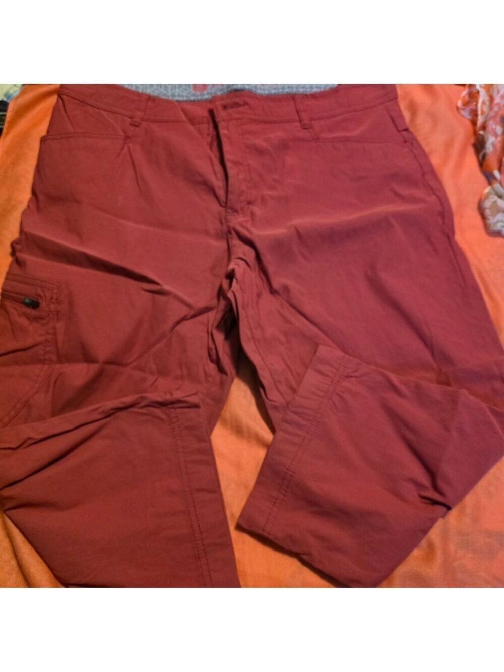 4/$25 Deal! Women's Casual Burnt Pink Cropped Pants